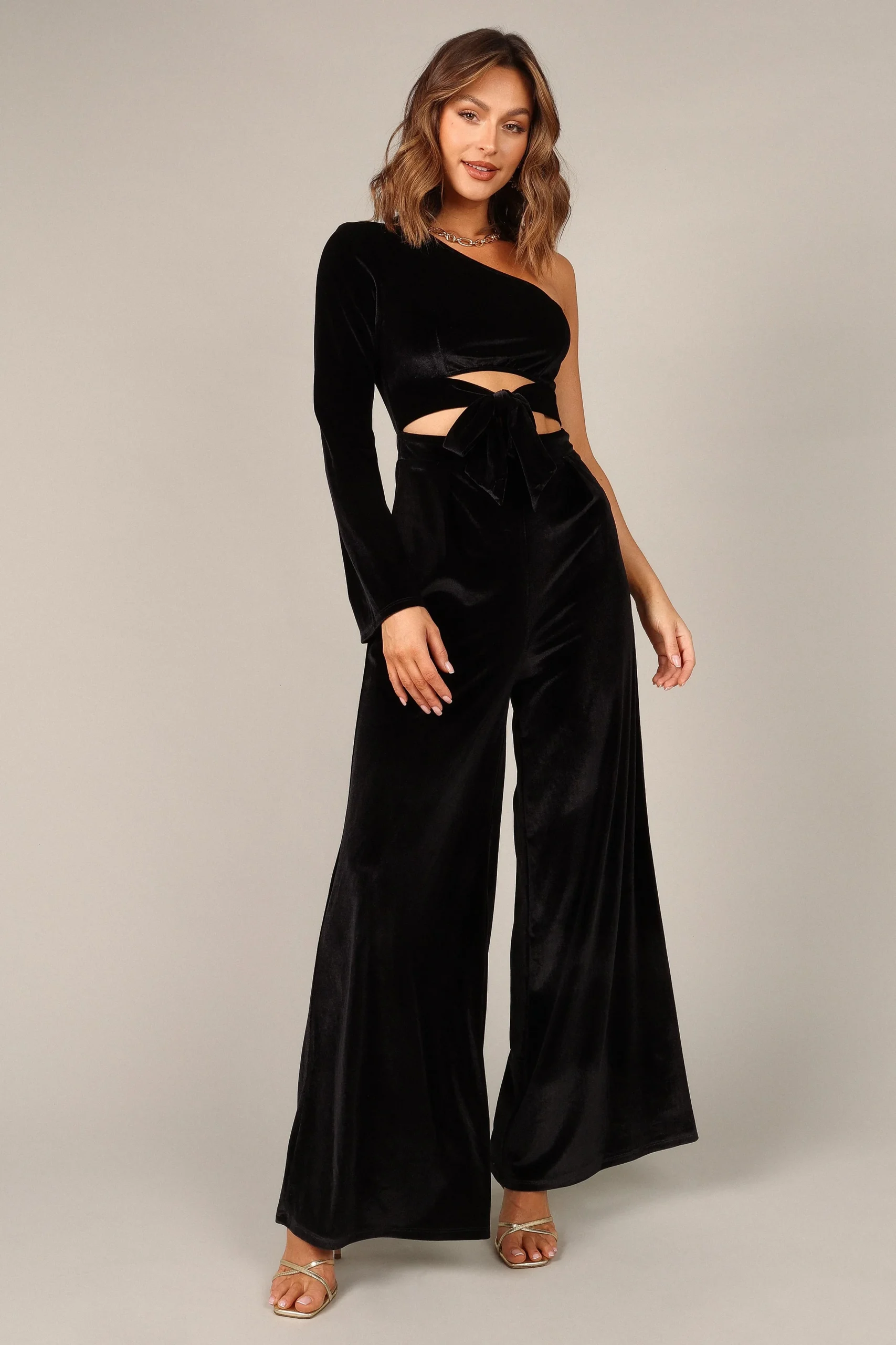 Avery Velvet Jumpsuit - Image 3